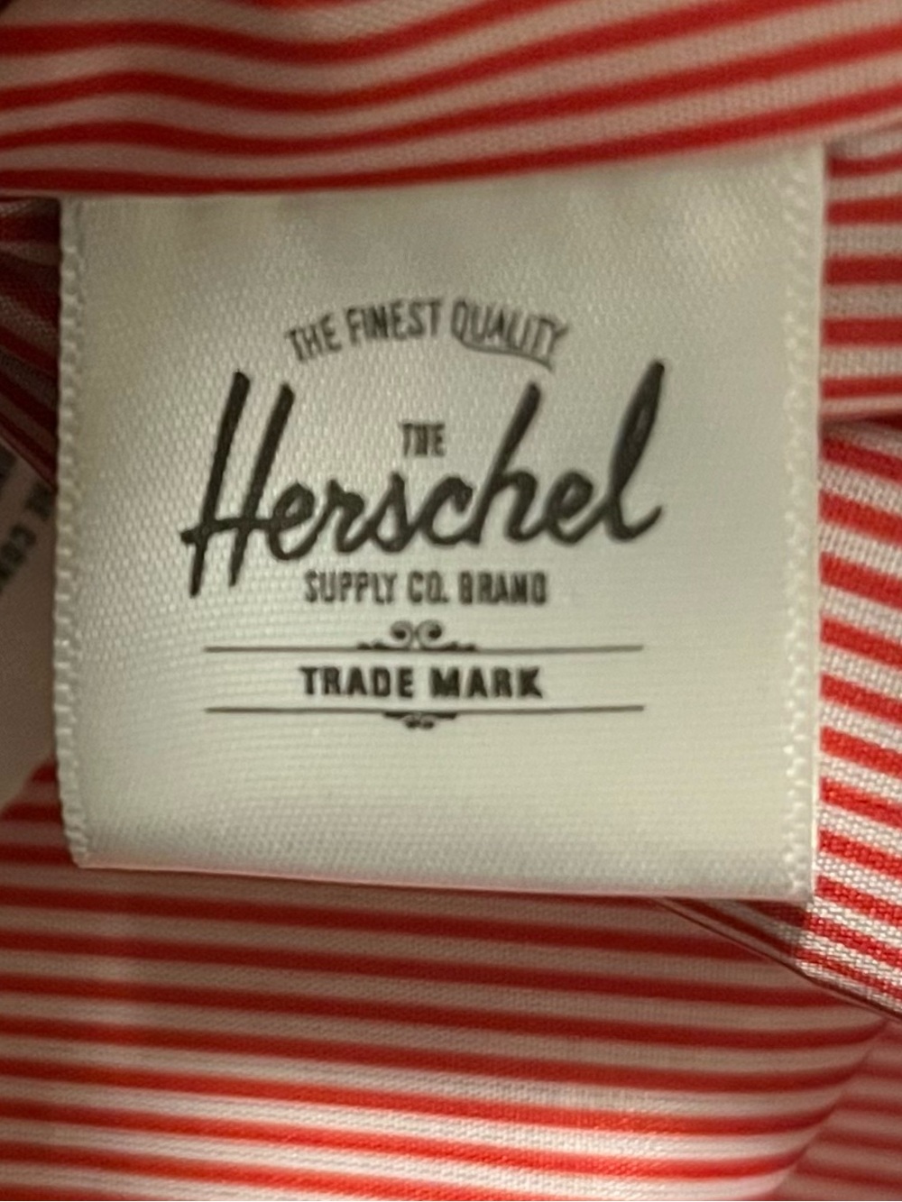 Herschel Supply Company Black Duffel Tote with Logo Patch - Picture 2 of 5